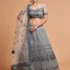 Zeel 7312 Net Embroidery Work Wedding Lehenga Choli Wholesale Surat