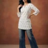 Shiv 1054 Rayon Foil Printed Daily Wear Short Kurti Wholesale Surat