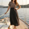 Shiv 404 Crepe Animal Printed One Piece Western Wholesale Surat