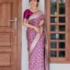 Rani 7005 Lichi Silk Jacouard Work Wedding Saree Wholesale Surat