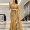 Kiara Herons3 Space Silk Party Wear Embroidery Saree Wholesale Surat