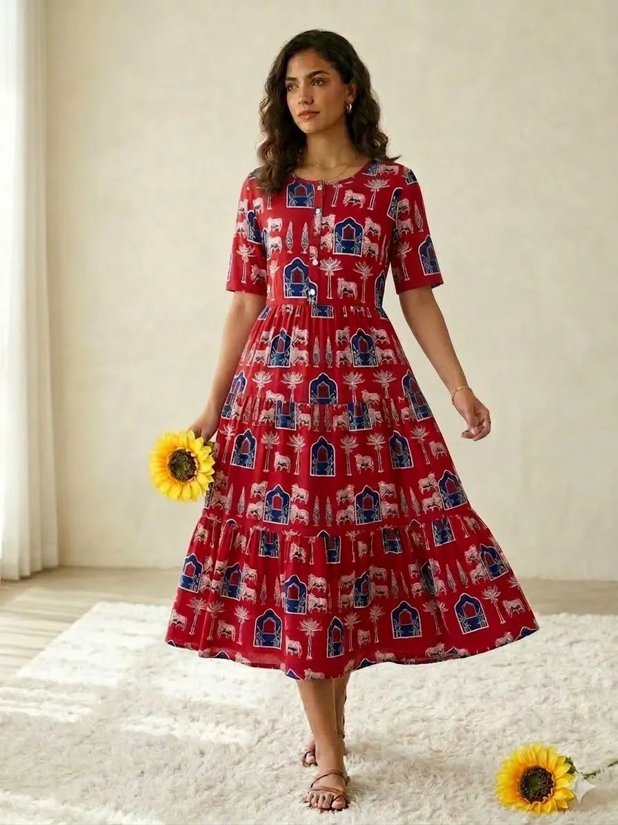 Buy RM Elegant Designer Fancy Frock Western Wholesale Surat Online 2026