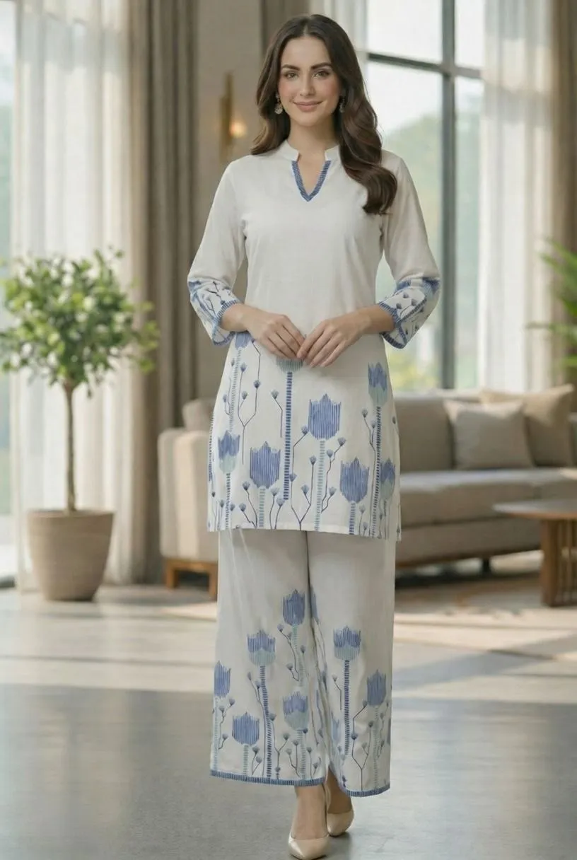 RM Printed Daily Wear Co Ord Set Wholesale Market In Surat Online