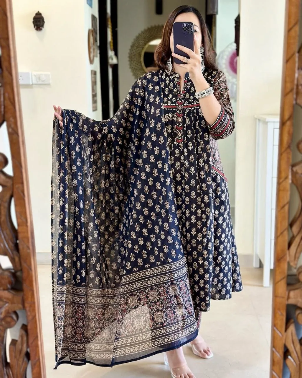 Yasu Black Pocket Jaipuri TAJ Cotton Office Wear Readymade Dress Wholesale Surat