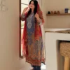 BV 467 Printed Chinon Fesrtival Readymade Dress Wholesale Surat