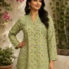 Aawiya RJ 22 Maslin Printed Daily Wear Short Kurti Wholesale Surat