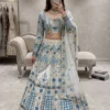 SBD 1700 Georgette Embroidery Lehenga Choli Wholesale Surat