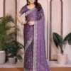Beautiful Kiara Starbucks2 Rangoli Silk Embroidery Wedding Saree Wholesale Surat 2026