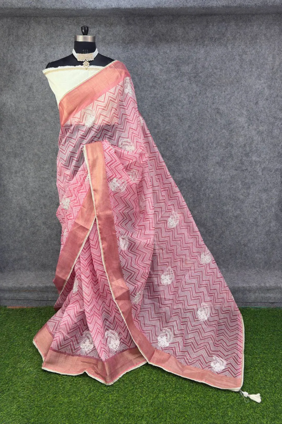 VFT Cotton Embroidery Work Printed Daily Wear Saree Wholesale Surat