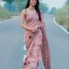 VFT Linen Cotton Festival & Daily Wear Saree Online Wholesale Surat