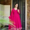 ATQ Vishakha Georgette Gota Patti Festival Gown Sharara Wholesale Surat