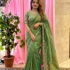 Kiara Surali3 Satin Silk Designer Party Wear Saree Wholesale Surat