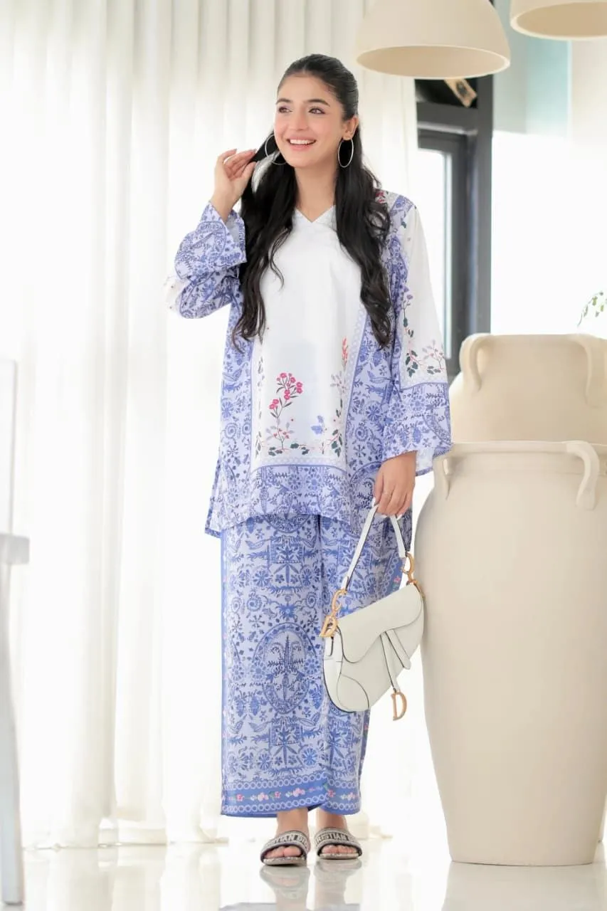 ATQ Reyon Cotton Designer Printed Co Ord Set Wholesale Surat