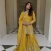 Sabina 1712 Gmy Silk Embroidery Wedding Pakistani Gharara Suti Wholesale Surat