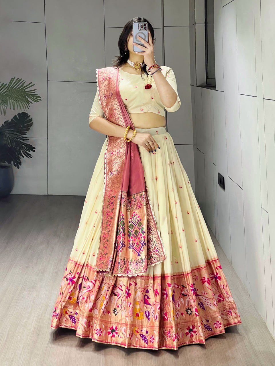 WMT 8138 Crush Vichitra Embroidery Festival Lehenga Choli Wholesale Surat