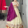 WMT 8138 Crush Vichitra Embroidery Festival Lehenga Choli Wholesale Surat