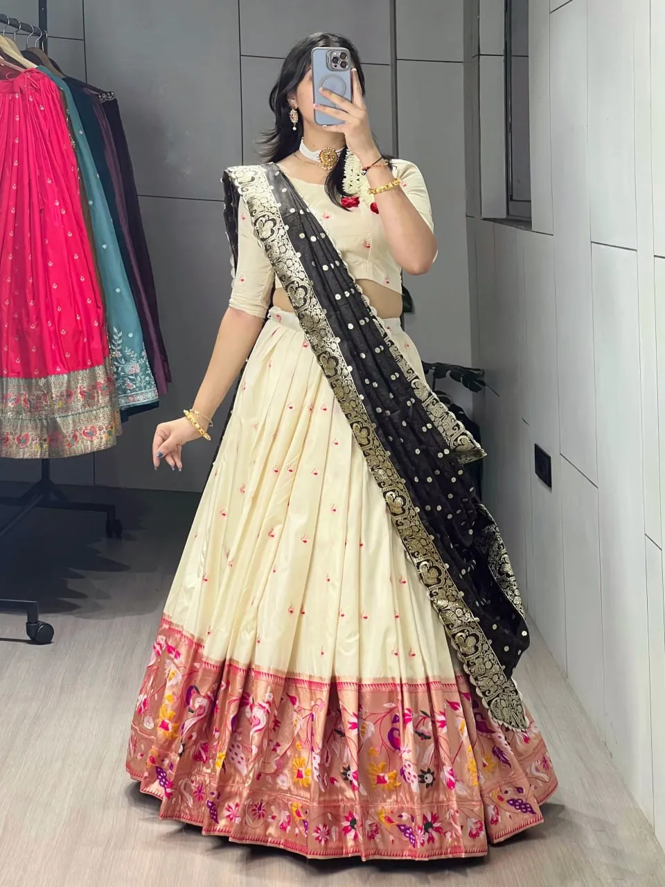WMT 8148 Paithani Silk Zari Work Lehenga Choli Wholesale Surat
