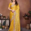 Kiara Gucci3 Fendy Chiffon Silk Party Wear Saree Wholesale Surat