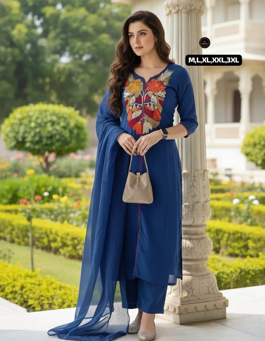 Laxmy Cotton Embroidery Work Festival Readymade Dress Wholesale Surat