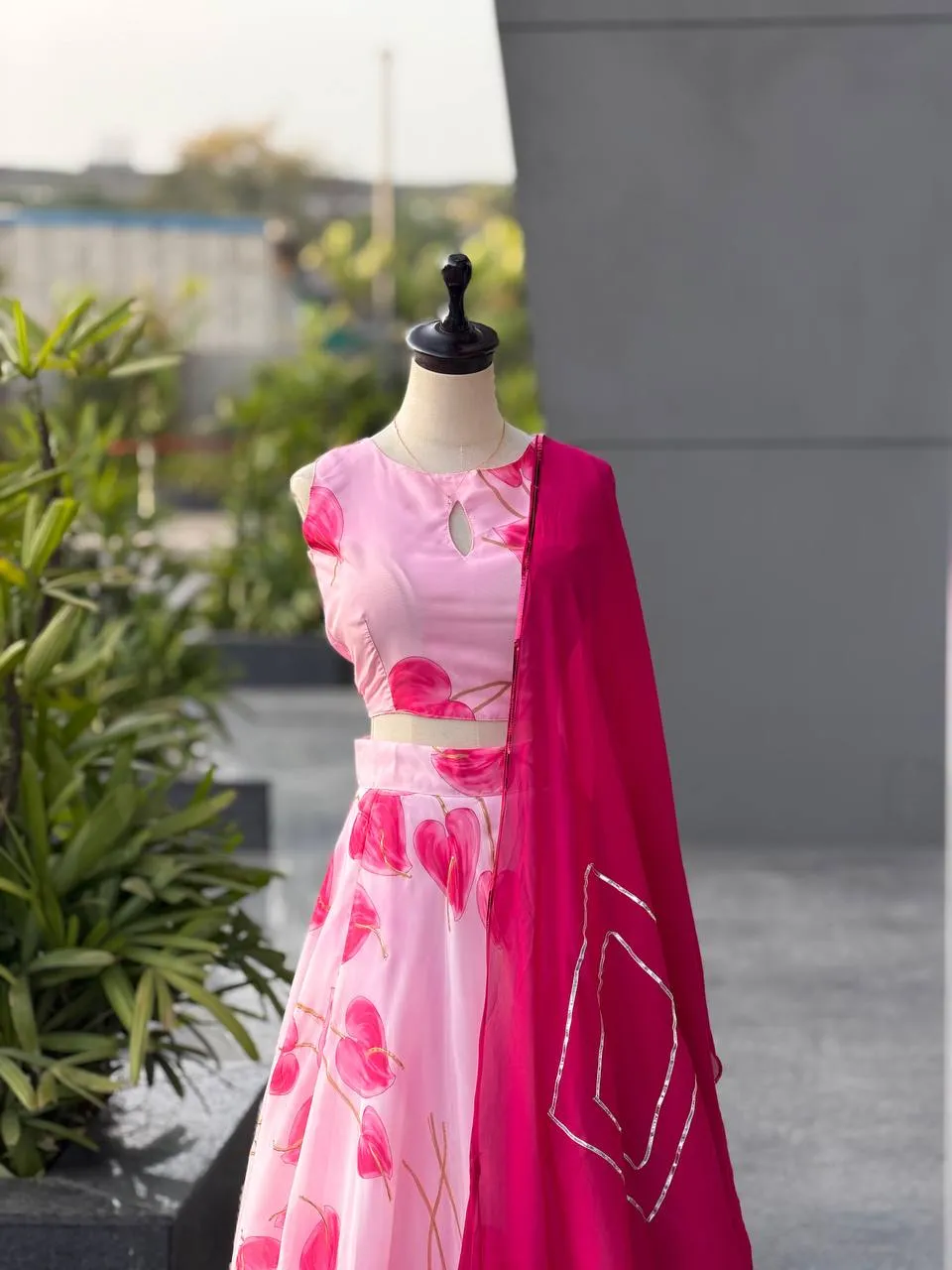 Launching SWT 37 Jimmy Organza Silk Printed Lehenga Choli Wholesale Surat 2026