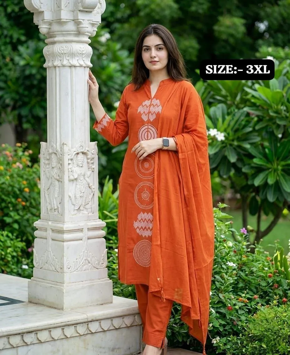 Laxmy Cotton Embroidery Work Readymade Dress Wholesale Surat