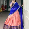WMN 2015 Kanchipuram Zari Weaving Work Festival Lehenga Choli Wholesale Surat
