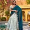 WMN 2008 Vedaa Slub Kota Zari Weaving Lehenga Choli Wholesale Surat