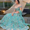 SBD 1707 Georgette Embroidery Wedding Wear Lehenga Choli Wholesale Surat