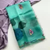 MHV Organza Gota Hand Work Saree Wholesale Surat