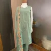 Latest FFD Tesla Embroidery Kurti Pant Dupatta Set Wholesale Surat 2026