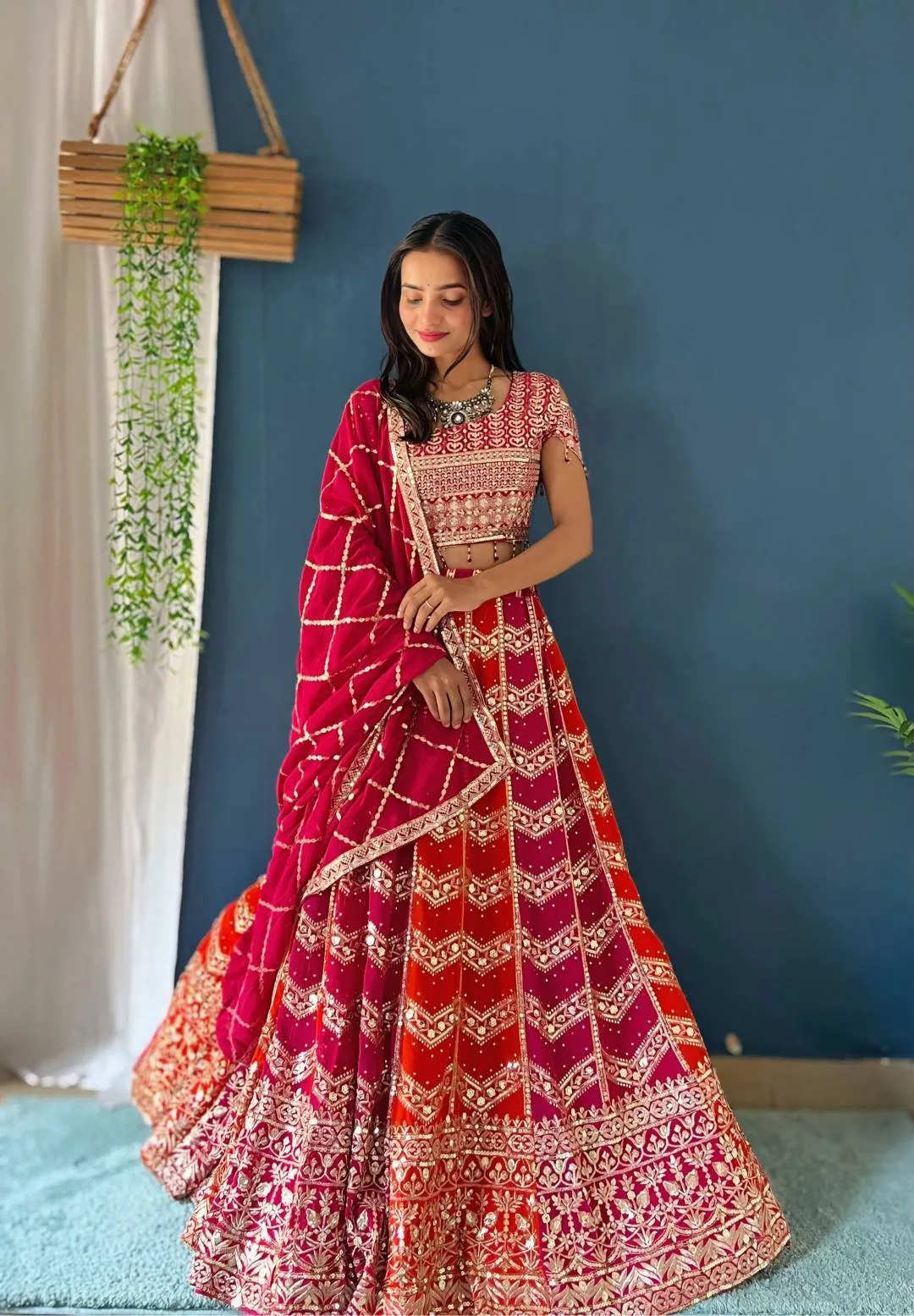 DKT 9231 Georgette Zari Embroidery Wedding Wear Online Wholesale Surat