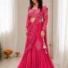 Latest BDB 73 Chinon Silk Embroidey Trending Wedding Ready To Wear Saree Wholesale Surat 2026