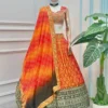 Buy DKT 5020 Chinon Silk Zari Embroidery Work Wedding Lehenga Choli Wholesale Surat 2026
