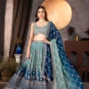 DKT 9234 Georgeet Zari Embroidery Work Lehenga Choli Wholesale Surat