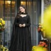 STD 6107 Faux Blooming Sequins Work Raksha Bandhan Anarkali Gown Sharara Set