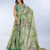 VFT 715 Lilen Cotton Printed Party & Daily Wear Saree Surat Wholesale Market