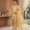 Deepika 1583 Jmc Silk Thread Work Pakistani Designer Sharara Suit