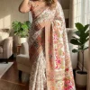Laxmi 1051 Silk Weaving Kashmiri Thread Work Saree Online Shopping