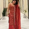 Beautiful Zarin 06 Chinon Embroidery Work Party Wear Sharara Suit Wholesale 2026