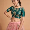Beautiful Zeel 7315 Peach Net Sequins Embroidery Designer Lehenga Choli Surat 2026