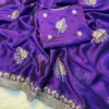 SNT Soft Rangoli Silk Saree Fancy Embroidery Work