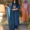 Zarin 13 Rayon Embroidery Office & Daily Wear Readymade Dress