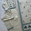 Stylish KR 419 Khadi Cotton Hand Work Daily Wear Readymade Dress 2026