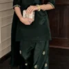 Deepika 1608 Natural Crep Thred Work Party Wear Salwar Suit