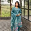 Zarin 20 Cotton Printed Office Wear Kurti Pent Dupatta Set