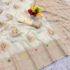 Laxmi 977 Georgette Meenakari Jacquard Work Festival Saree