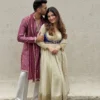 Deepika 5957 Chinon Silk Thread Sequnce Work Anarkali Gown Pant Dupatta
