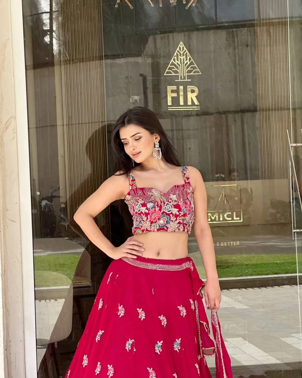 Deepika 364 Gorgette Thread Sequnce Work Wedding Lehenga Choli For Woven