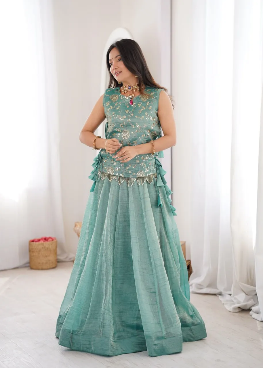 Mohini 7169 Salsa Crush Zari Embroidery Work Top Skirt Online Shopping