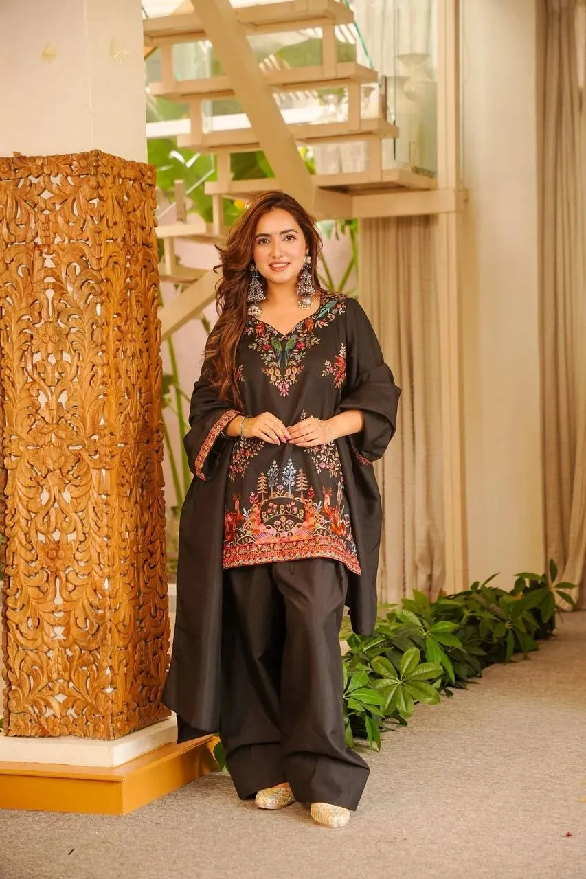 Deepika 1616 Reyon Thred Work Salwar Suit Festival Online Surat
